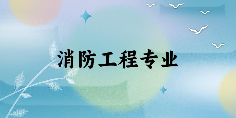 消防工程专业广东录取分数线
