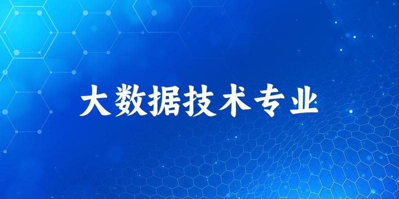 大数据技术专业上海录取分数线