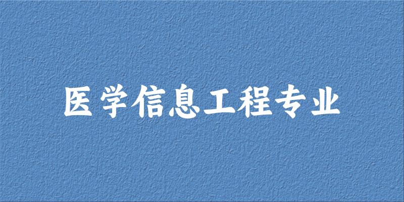 医学信息工程专业宁夏录取分数线