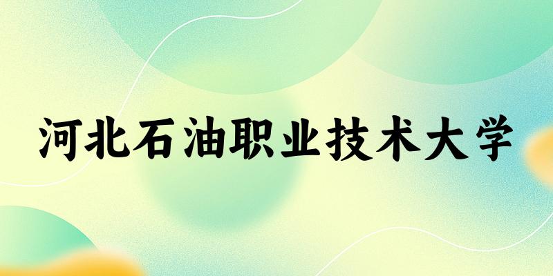 河北石油职业技术大学2024年全国各省录取分数线与位次排名汇总
