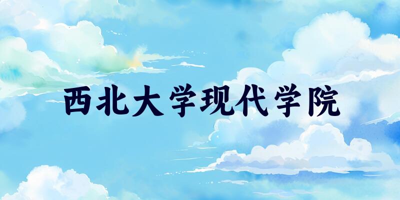 西北大学现代学院2025各省录取分数线汇总