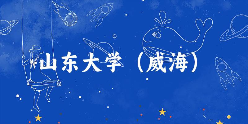 山东大学（威海）录取分数线2024年多少分? 附2024年最低录取位次