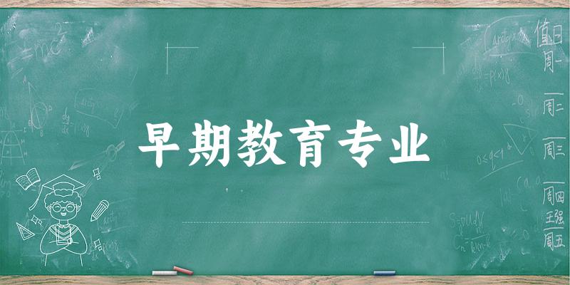 早期教育专业福建录取分数线