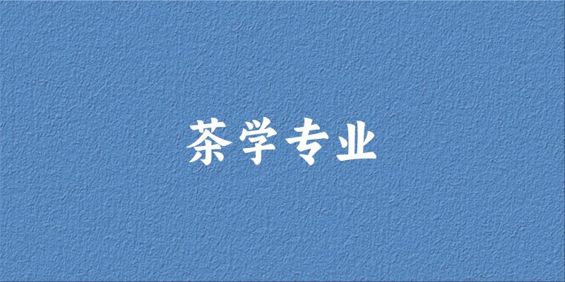 茶学专业贵州录取分数线