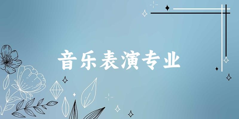 音乐表演专业福建录取分数线