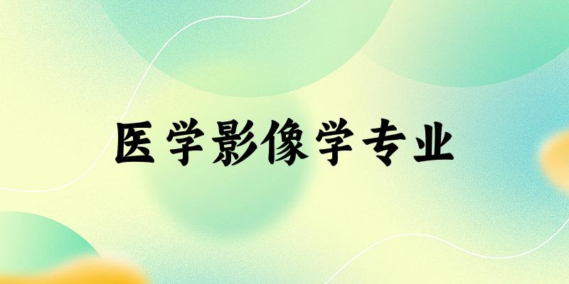 医学影像学专业广东录取分数线