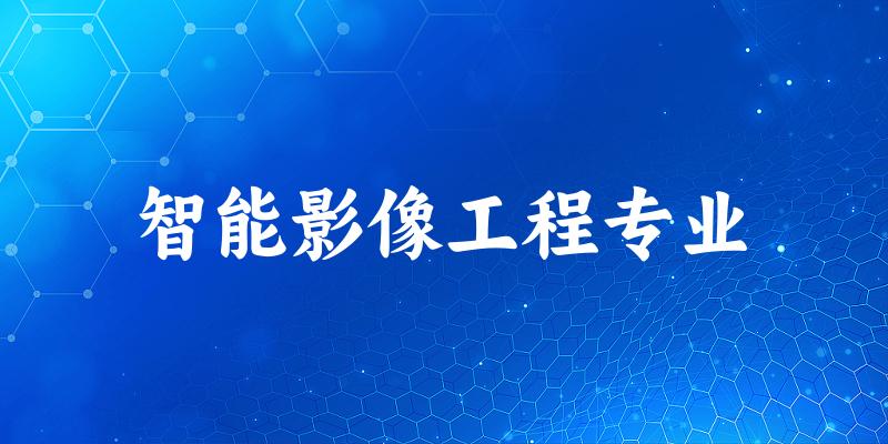 智能影像工程专业贵州录取分数线