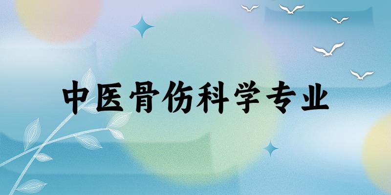 中医骨伤科学专业广西录取分数线