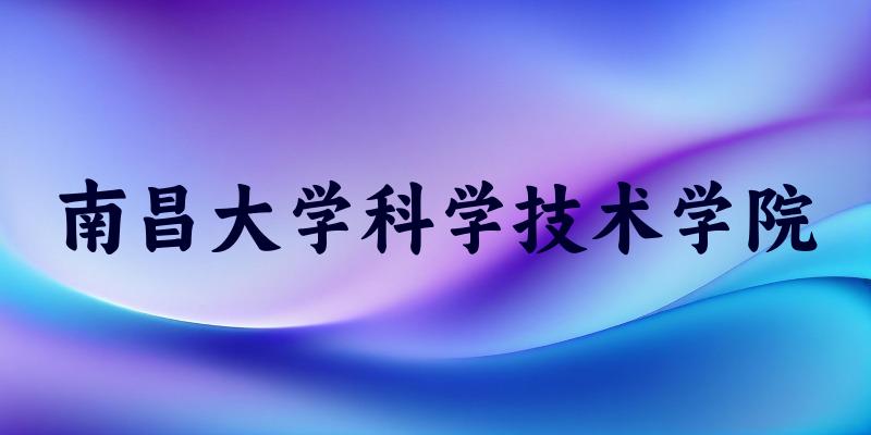 南昌大学科学技术学院2025年全国各省录取分数线与位次排名汇总