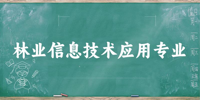 林业信息技术应用专业福建录取分数线
