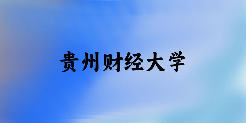 贵州财经大学2024年全国各省录取分数线与位次排名汇总