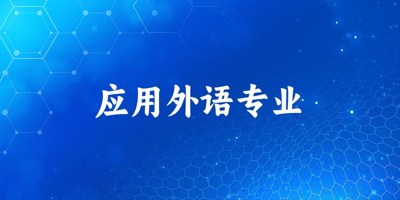 应用外语专业广东录取分数线