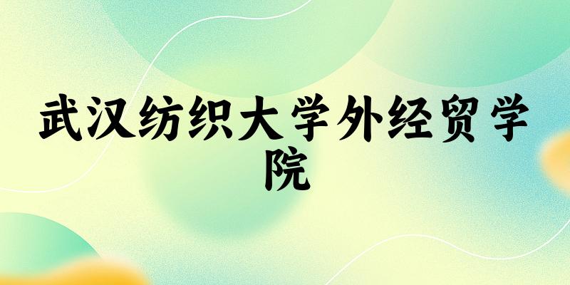 武汉纺织大学外经贸学院录取分数线2024年多少分? 附2024年最低录取位次