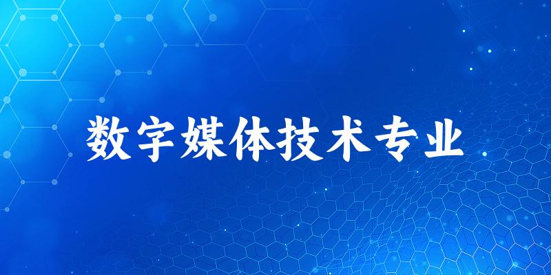 数字媒体技术专业广西录取分数线