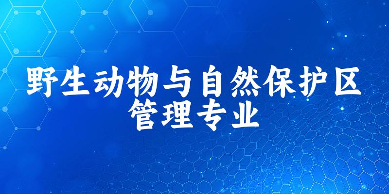 野生动物与自然保护区管理专业云南录取分数线