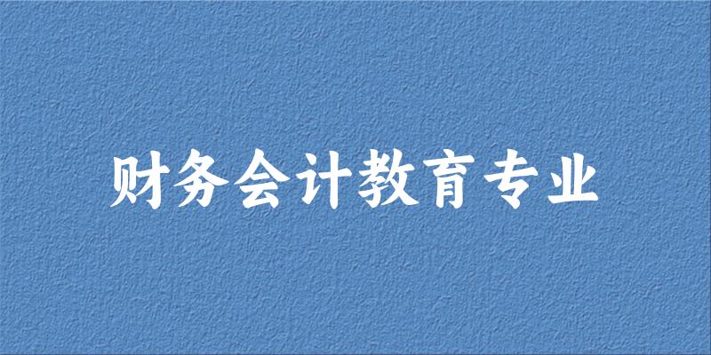 财务会计教育专业新疆录取分数线