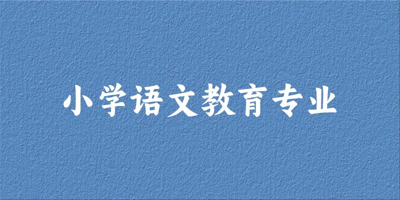 小学语文教育专业福建录取分数线