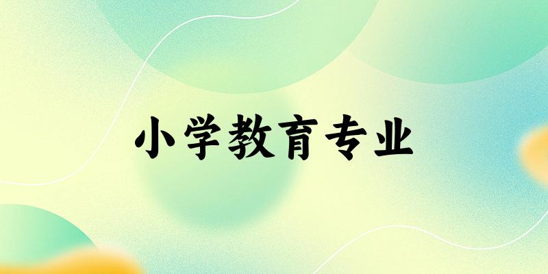 小学教育专业上海录取分数线