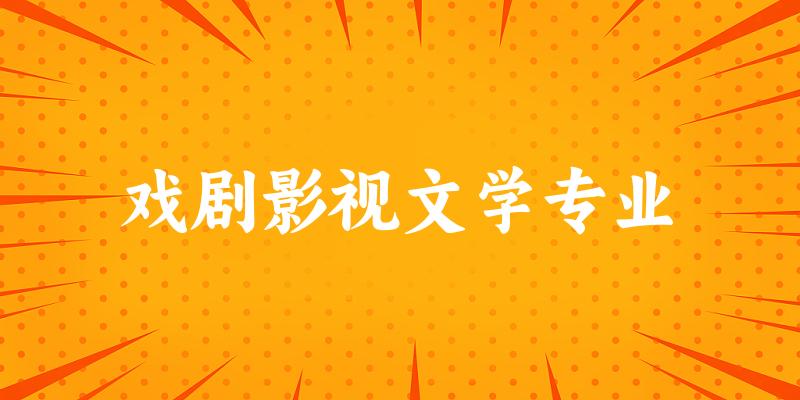 戏剧影视文学专业宁夏录取分数线