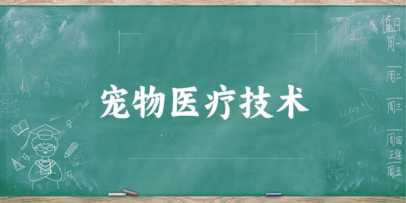 宠物医疗技术专业安徽录取分数线